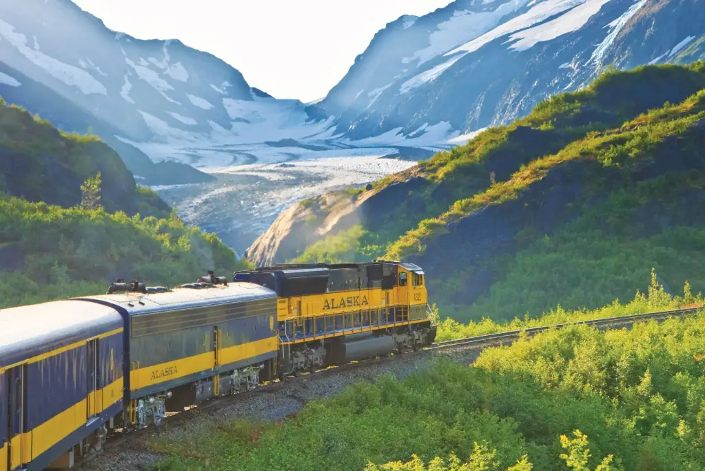 Alaskan train tour